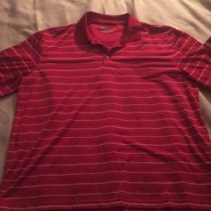 Men’s XL red Champs Golf polo shirt